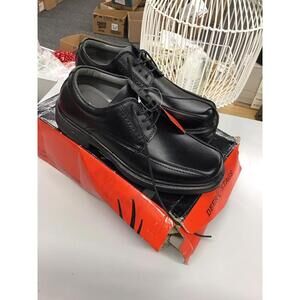 Deer stag ,ens Williamsburg black dress shoes size 8 new from HSN